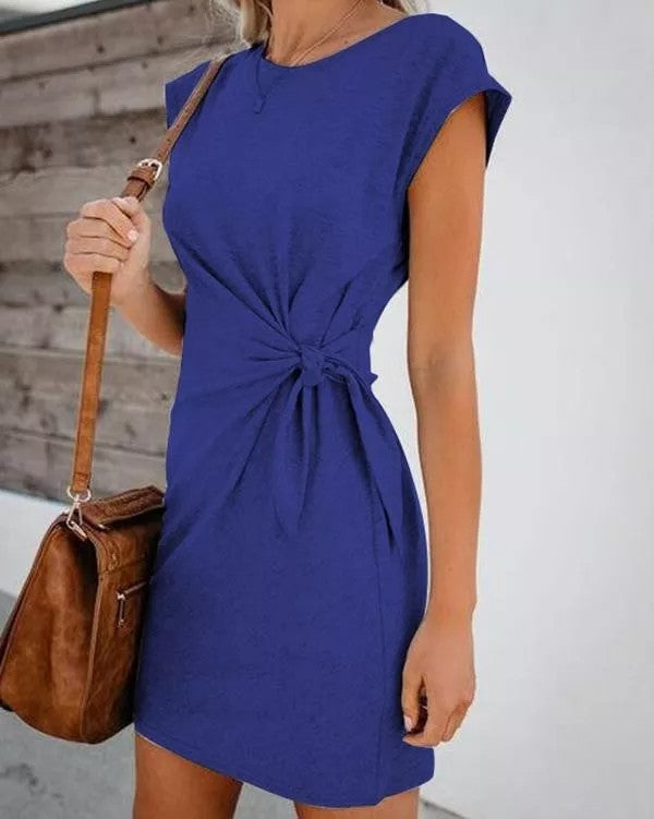 Solid Women Holiday Daily Fashion Mini Dresses
